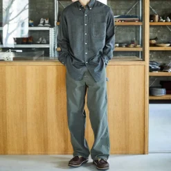 Homme ORSLOW Chemises-- Chemise en chambray - Charbon