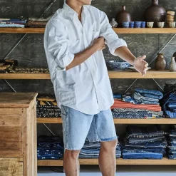 Homme ORSLOW Chemises-- Chemise Oxford -