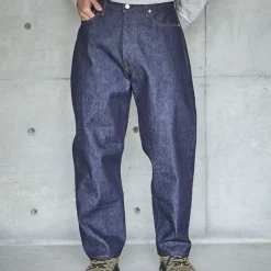 Homme OrSlow Jeans-- Jeans 101 Dads Fit Denim - Bleu