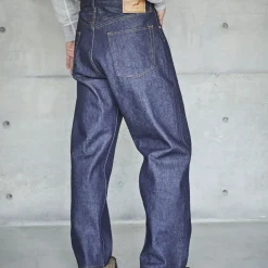 Homme OrSlow Jeans-- Jeans 101 Dads Fit Denim - Bleu