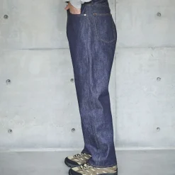 Homme OrSlow Jeans-- Jeans 101 Dads Fit Denim - Bleu