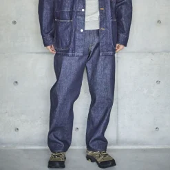 Homme OrSlow Jeans-- Jeans 101 Dads Fit Denim - Bleu