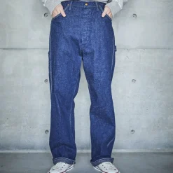 Homme OrSlow Jeans-- Jeans de peintre - Bleu