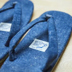 Homme ORSLOW Sandales-- Tong en jeans Setta -