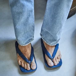 Homme ORSLOW Sandales-- Tong en jeans Setta -