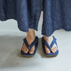 Homme ORSLOW Sandales-- Tong en jeans Setta -