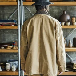 Homme ORSLOW Vestes-- Veste Décontracté Coverall - Marron