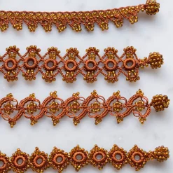 Femme OTTOMANIA Bracelets-- Bracelet crochet Daisy - Brun