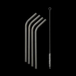 953 CHEVALIER Ustensiles-Paille courbée en acier inoxydable