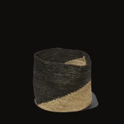 2919 DOMOINA Filets, Paniers & Valises|Maison De Campagne-Panier en raphia - Bicolore