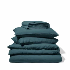 Merci Paris Parures De Lit-Parure Bleu Pétrole