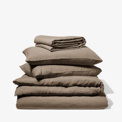 Merci Paris Parures De Lit-Parure Brun Cha Iro