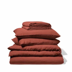 Merci Paris Parures De Lit-Parure Rouge Urushi