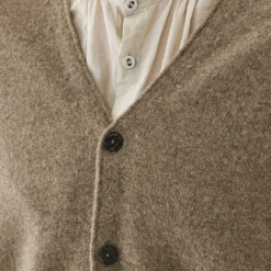 Femme Pas de Calais Mailles-- Cardigan - Marron