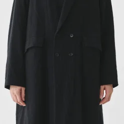 Femme Pas de Calais Manteaux-- Manteau Long - Noir