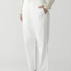 Femme Pas de Calais Pantalons-- Pantalon large - Blanc