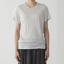Femme Pas de Calais T-shirts-- T-Shirt Crinkle - Gris