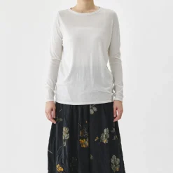 Femme Pas de Calais T-shirts-- T-Shirt Manches longues - Ivoire