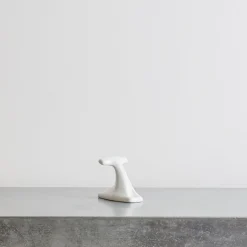 2135 MERIGOUS Sélection De Bain Merci-Patère porcelaine - Blanc