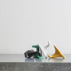 2135 MERIGOUS Sélection De Bain Merci-Patère porcelaine - Blanc