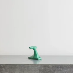 2135 MERIGOUS Sélection De Bain Merci-Patère porcelaine - Vert