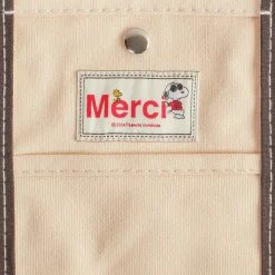 Femme G01 Peanuts X Merci|Cabas Merci-Peanuts x Merci - Cabas Candide en Canvas - Noir