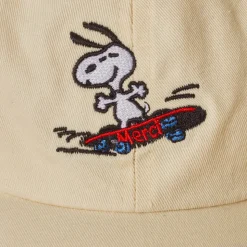 Femme M05 Peanuts X Merci|Casquettes & Bobs-Peanuts x Merci - Casquette Skate - Ecru