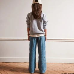 M05 Peanuts X Merci-Peanuts x Merci - Sweat Enfant Merci 24 - Gris