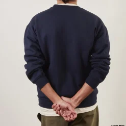 Femme M05 Peanuts X Merci|Sweats-Peanuts x Merci - Sweat Merci - Marine