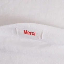 1799 MARKM LASER Peanuts X Merci|Taies D'oreiller-Peanuts x Merci - Taie d'oreiller Voiture - Blanc Optique