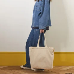 Femme V01 Peanuts X Merci|Tote Bags Merci-Peanuts x Merci - Tote bag en coton Skate - Ecru