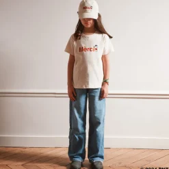 M05 Peanuts X Merci-Peanuts x Merci - T-Shirt Enfant - Ecru