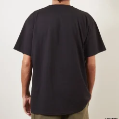 Femme M05 Peanuts X Merci|T-shirts-Peanuts x Merci - T-Shirt Merci - Noir