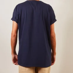 Femme M05 Peanuts X Merci|T-shirts-Peanuts x Merci - T-Shirt Skate - Marine