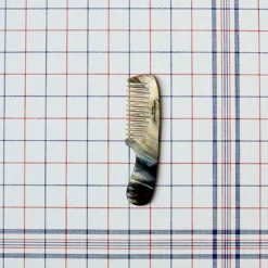 1338 ABBEYHORN Accessoires De Beauté|Soins Des Cheveux-Peigne en corne avec manche