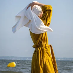 2100 GAZEX Peignoirs|Peignoirs-Peignoir en éponge - Vert du Péloponnèse