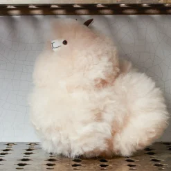 Enfant 1297 INKARI L'univers Enfant-Peluche Lama en alpaga - Blond