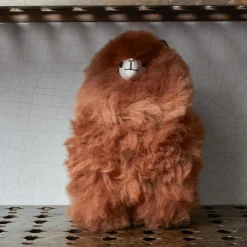 Enfant 1297 INKARI L'univers Enfant-Peluche Lama en alpaga - Noisette