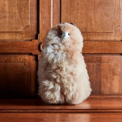 Enfant 1297 INKARI L'univers Enfant-Peluche Lama en alpaga - Sandstone