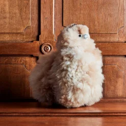 Enfant 1297 INKARI L'univers Enfant-Peluche Lama en alpaga - Sandstone