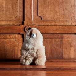 Enfant 1297 INKARI L'univers Enfant-Peluche Lama en alpaga - Sandstone