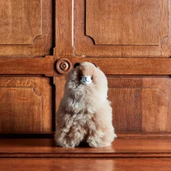 Enfant 1297 INKARI L'univers Enfant-Peluche Lama en alpaga - Sandstone