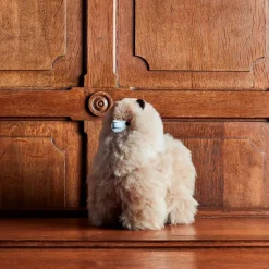 Enfant 1297 INKARI L'univers Enfant-Peluche Lama en alpaga - Sandstone