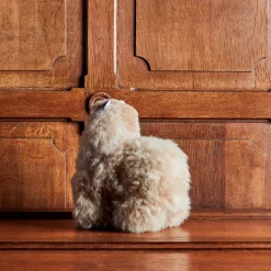 Enfant 1297 INKARI L'univers Enfant-Peluche Lama en alpaga - Sandstone