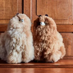 Enfant 1297 INKARI L'univers Enfant-Peluche Lama en alpaga - Sahara