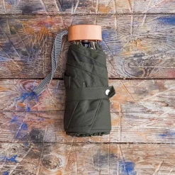 1256 ANATOLE Parapluies|Maison De Campagne-Petit parapluie bois - Kaki