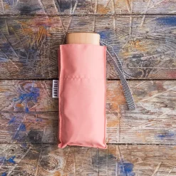 1256 ANATOLE Parapluies-Petit parapluie bois - Rose