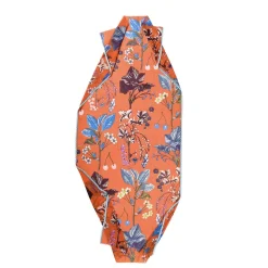 Femme EPICE Foulards & Echarpes-ÉPICE - Écharpe imprimé floral - Orange