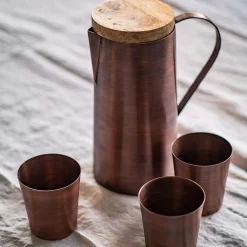 1927 DINNERWARE u0026 CO Carafes-Pichet en cuivre Mangal