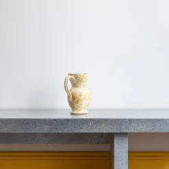 244 FASANO Maison De Campagne|Carafes-Pichet en faïence tacheté - Ambre